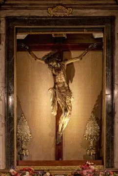 Miraculous Crucifix Foto stock