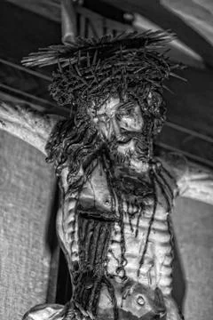 Miraculous Crucifix Stock Photos