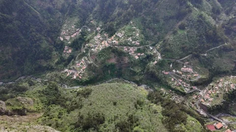 Miradouro Eira do Serrao on a summer morning, Madeira island, Portugal. 스톡 동영상 301394830