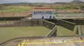 The Miraflores Locks opening in Panama 4k or 4k+ Resolution