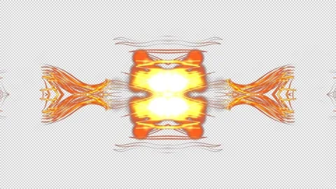 Mirage of flames Stock Footage 281500189