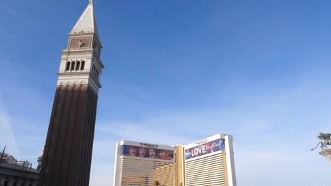 The Mirage in Las Vegas Stock Footage 101825596