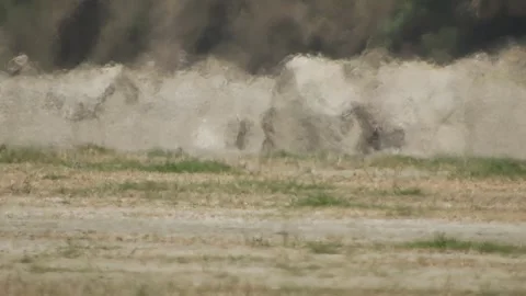 Mirage Or Heat Haze Effect Stock Footage 280418137