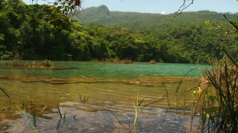 Miramar cristal pond Stock Footage