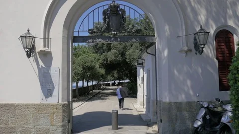 Miramare Castle - Trieste - 2017 Stock Footage 77099189