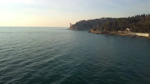Miramare Castle. Trieste Video stock 148948601