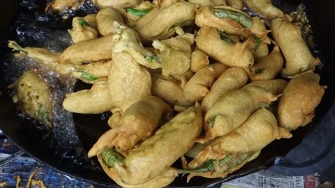 Mirchi-Bajji Stock Footage 74520458