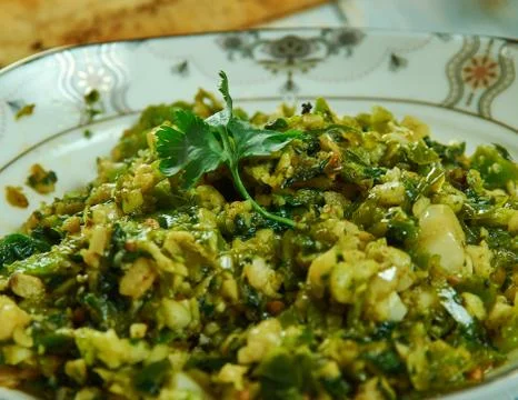 Mirchi cha Thecha Foto stock
