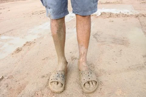 Mired in the mud Stock Photos