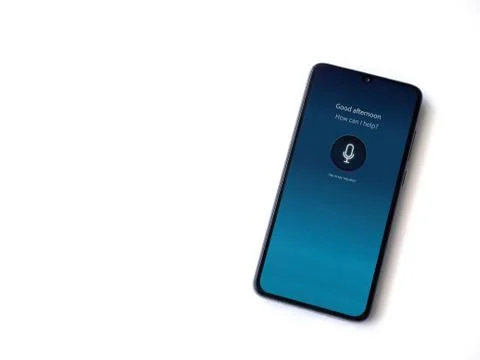Miri app launch screen with logo on the display of a black mobile smartphone  Stock Photos