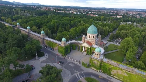 Mirogoj ulaz Stock Footage 124346227