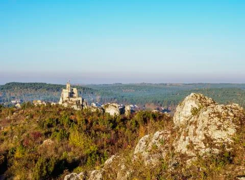 Mirow Castle in Poland Stock Photos