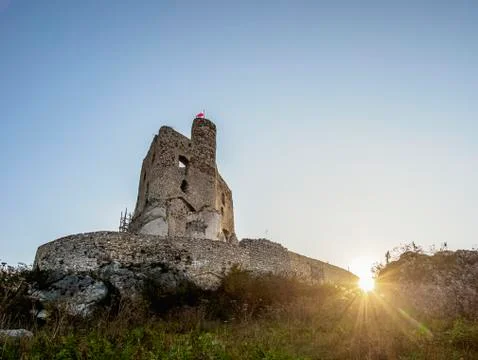 Mirow Castle in Poland Stock Photos