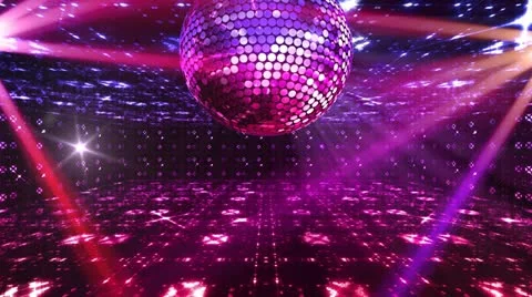 Mirror Ball 2 x3 DF Ams HD Stock Footage
