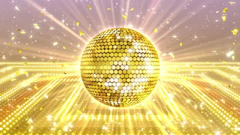 Mirror Ball 21c LED Wall 5 Box Fc3 Stock Footage 165792315