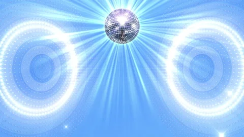 Mirror Ball 21c LED Wall 5 Circle Fb3 Stock Footage 165793132