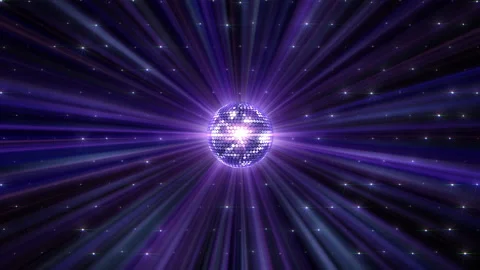 Mirror Ball 21c Star Shining 2 JZb Stock Footage 165306371