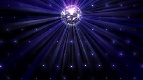Mirror Ball 21c Star Shining 1 AFb Stock Footage 165308432