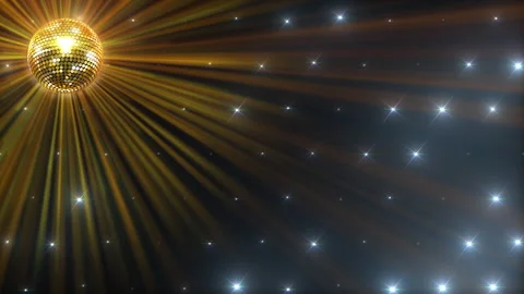 Mirror Ball 21c Star Shining 4 HZb Stock Footage 165316280