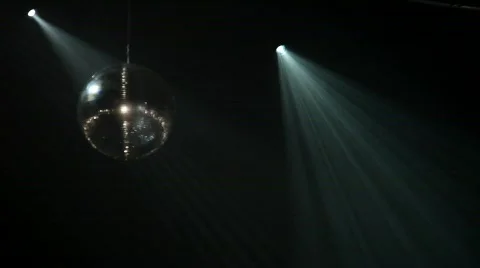 Mirror Ball and Light Stock Footage 492230