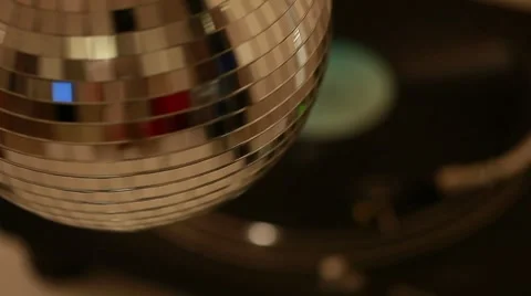 Mirror ball Stock Footage 8657409