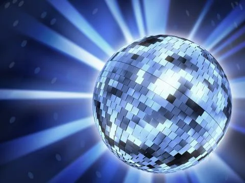 Mirror ball Stock Illustration