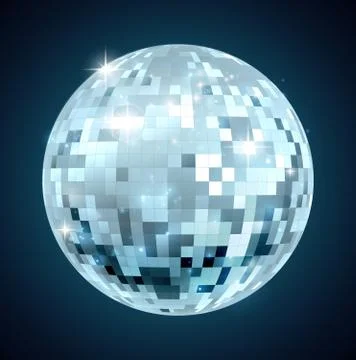 Mirror Ball Illustrazione stock