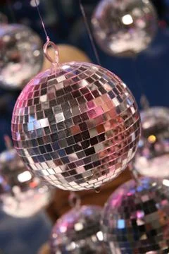 Mirror balls Stock Photos