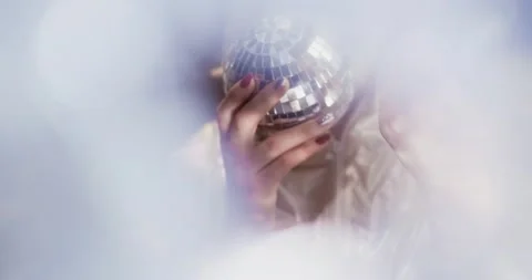 Mirror disco ball Stock Footage 131210940