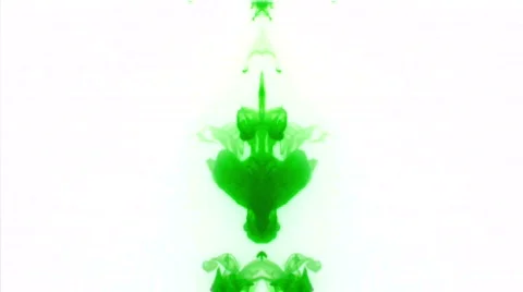 Mirror Dye Formation Stock Footage 318747