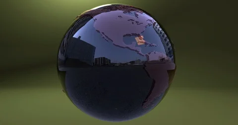 Mirror earth Stock Footage 100217822