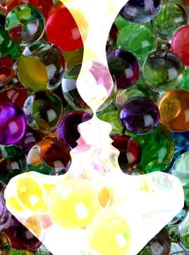 Mirror faces Stock Photos