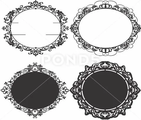 Mirror frame design Laser cut cnc panel design for metal, wooden room ...