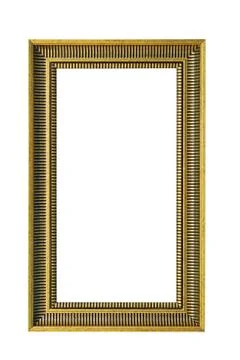 Mirror frame isolated Foto stock