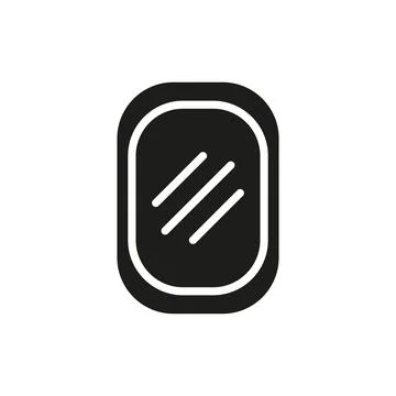 Mirror icon vector design templates simple and modern Stock Illustration