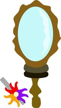 Mirror Stock Illustration