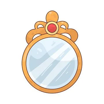 Mirror  illustration Stock Illustration