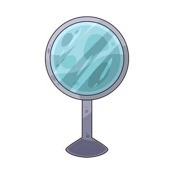 Mirror illustration Stock Illustration