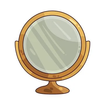 Mirror illustration Stock Illustration