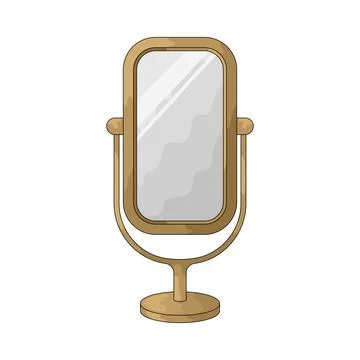 Mirror illustration Stock Illustration