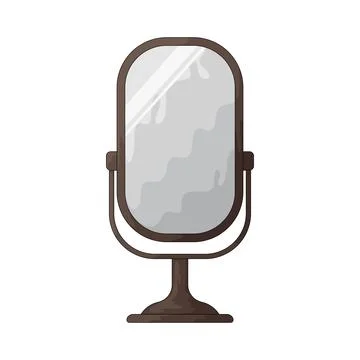 Mirror illustration Stock Illustration