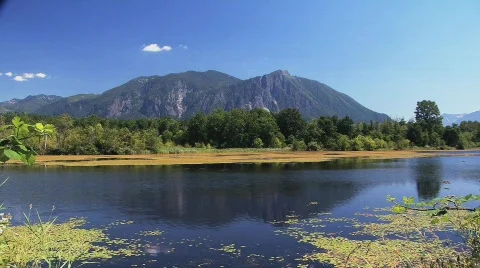 Mirror Lake Stock Footage 774429