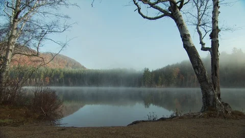 Mirror Lake Stock Footage 123924516