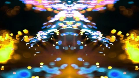 Mirror light wands Video stock 82251643