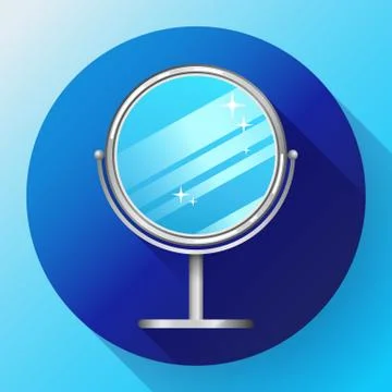 Mirror for make up Stock Illustration