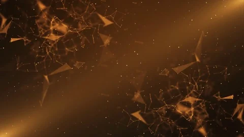 Mirror Orange Plexus Particle Background 스톡 동영상 83298466