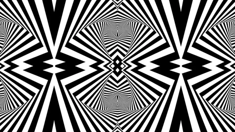 Mirror Quad Looping Animation Stock Footage 73318152