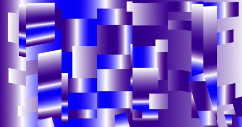 The mirror rectangles rotate Stock Footage 145697769