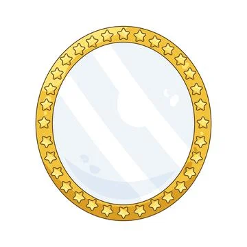 Mirror sparkle Stock Illustration
