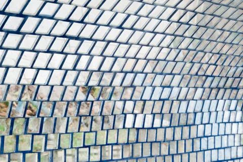 Mirror textile Stock Photos